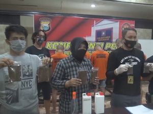 Racik Tembakau Gorila, Pelajar-Mahasiswa di Makassar Ditangkap Polisi