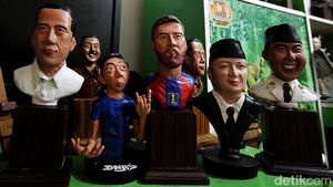Seni Patung Ini Hasil Kreasi Pekerja Pabrik di Boyolali Lho