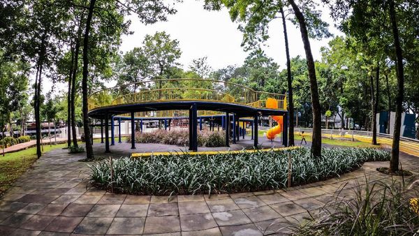 Penampakan Taman Puring Usai Dibuka Lagi untuk Umum