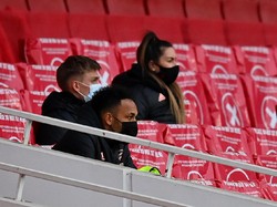 Mungkin Ini Penampakan Aubameyang Kena Macet Sebelum Lawan Spurs