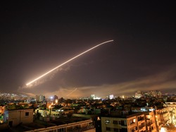 Suriah Tembak Jatuh Rudal-rudal Israel