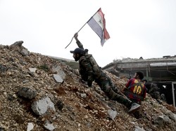 Menegangkan! Aksi Baku Tembak Suriah Vs Kurdi
