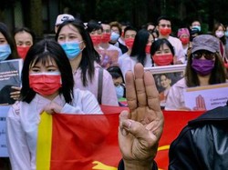 Pabrik China di Myanmar Dibakar, Taiwan Serukan Perusahaannya Kibar Bendera