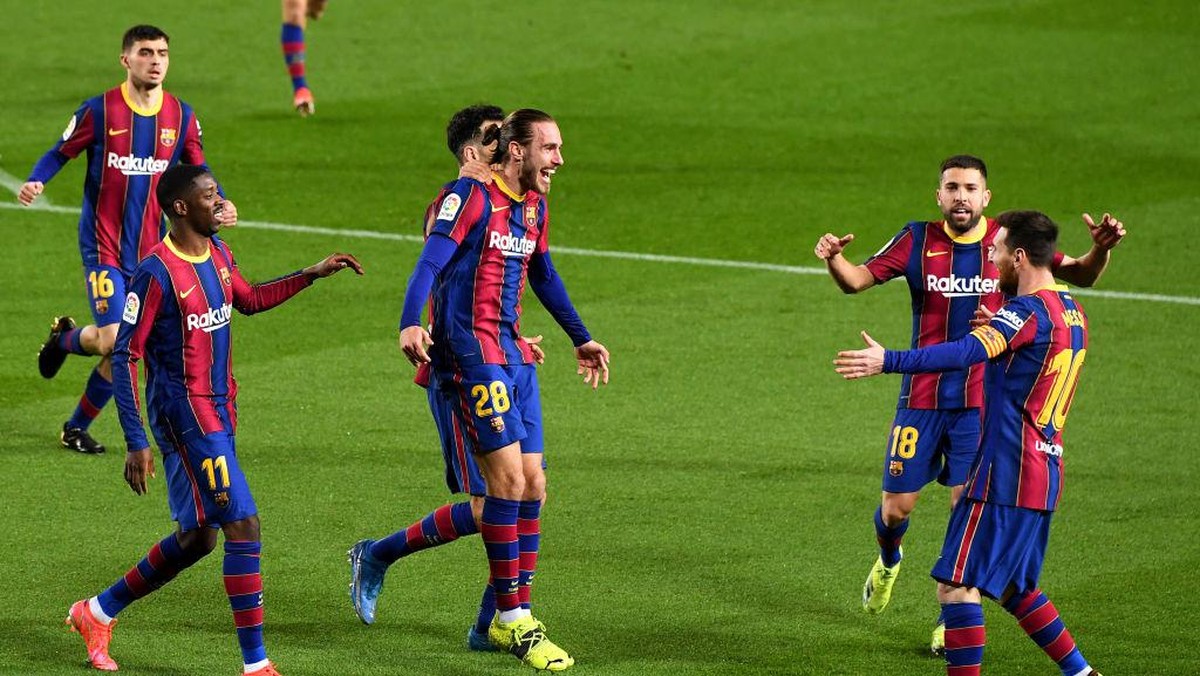 Barcelona tim terbaik versi IFFHS. (Foto: Getty Images/David Ramos)
