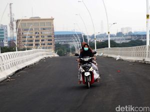 Flyover Cakung Siap Diujicoba