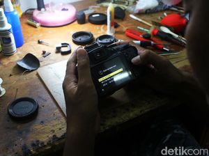 Geliat Jasa Servis Kamera di Tengah Pandemi