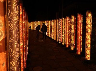 Gemerlap Hutan Kimono di Arashiyama Jepang