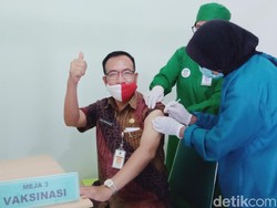 Ratusan Guru di Klaten Sudah Disuntik Vaksin Corona