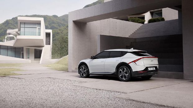Mobil listrik Kia EV6.