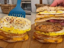 5 Kreasi Sandwich Telur Viral di TikTok, Enak Buat Sarapan!