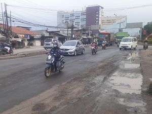 Lalu Lintas Jl Industri Bekasi Dinilai Lebih Lancar Usai Ada Perbaikan