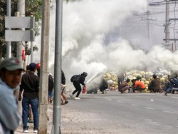 Korban Jiwa Pendemo di Myanmar Terus Berjatuhan hingga Capai Ratusan
