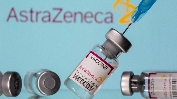 Vials labelled 