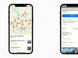 Apple Maps Bantu Cari Lokasi Terdekat Vaksin COVID-19
