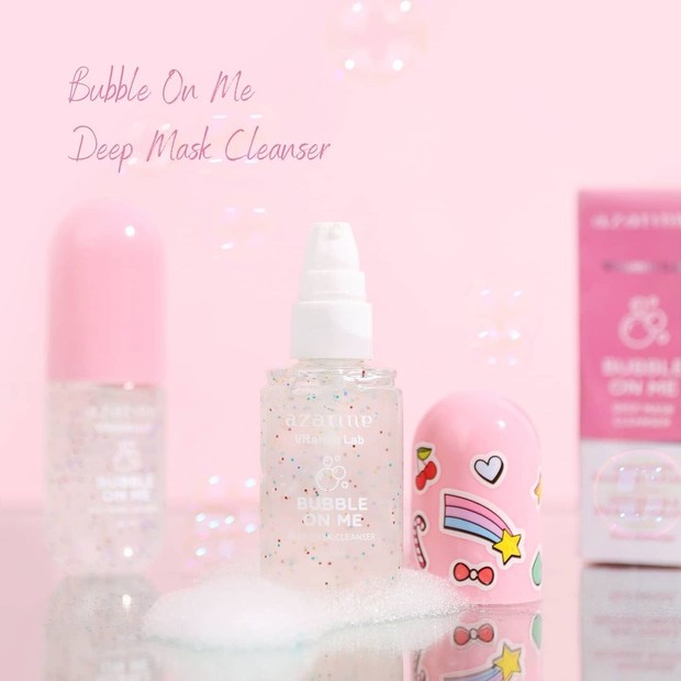 Bubble On Me Deep Mask Cleanser/instagram.com/azarinecosmeticofficial