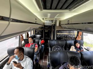 Rupa Bus Eksklusif Malang-Jakarta, Fasilitas Melimpah Ruah Rupa Bus Eksklusif Malang-Jakarta, Fasilitas Melimpah Ruah