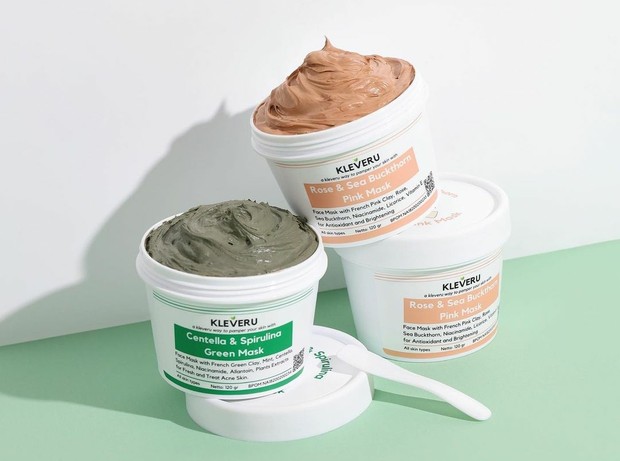 Clay mask yang akan melembapkan dan melembutkan wajah/Foto: Instagram.com/kleveruorganics clay mask kleveru