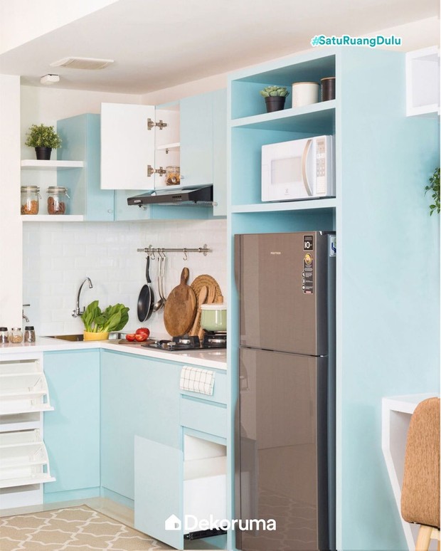Dapur Praktis/www.instagram.com/dekoruma Dapur Praktis