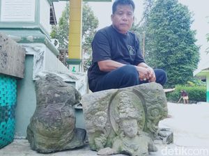 Arca Wanita dan Sosok Tanpa Kepala di Klaten Diduga Dewi Sri-Ganesha