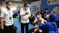 Genjot Vaksinasi BUMN di Istora Senayan