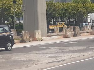 Meski Sudah Ditambal, Jl HR Rasuna Said Jaksel Belum Mulus Juga