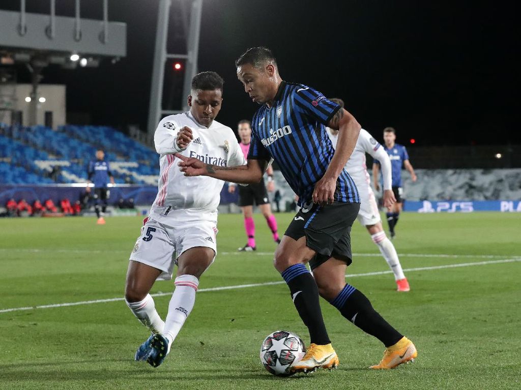 Atalanta Beri Dua Gol Cuma-cuma untuk Madrid