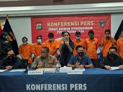 20 Kali Aksi, Komplotan Pencuri Onderdil Bus TransJ Ditangkap Polisi