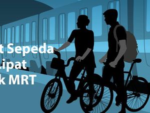 Syarat Sepeda Non-Lipat Masuk MRT