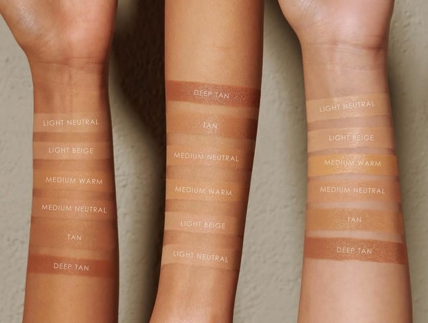 Swatch warna BB cushion yang cocok pada kulit orang Asia/Foto: Instagram.com/sadabycathysharon SADA by Cathy Sharon