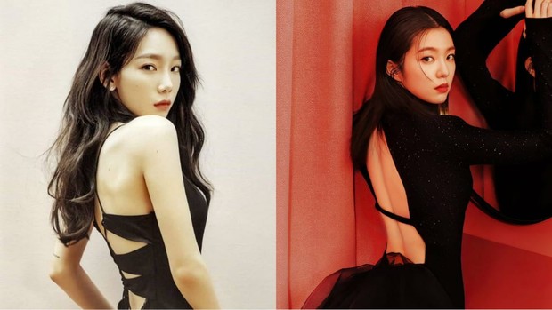 Taeyeon (kiri) dan Irene (kanan)/Twitter.com/charyoona Taeyeon dan Irene sering disebut sebagai dua ratu dari SM Entertainment karena parasnya yang sangat cantik.