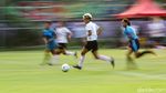 Uji Coba, Timnas Putri Bantai Tim Cirebon 15-0