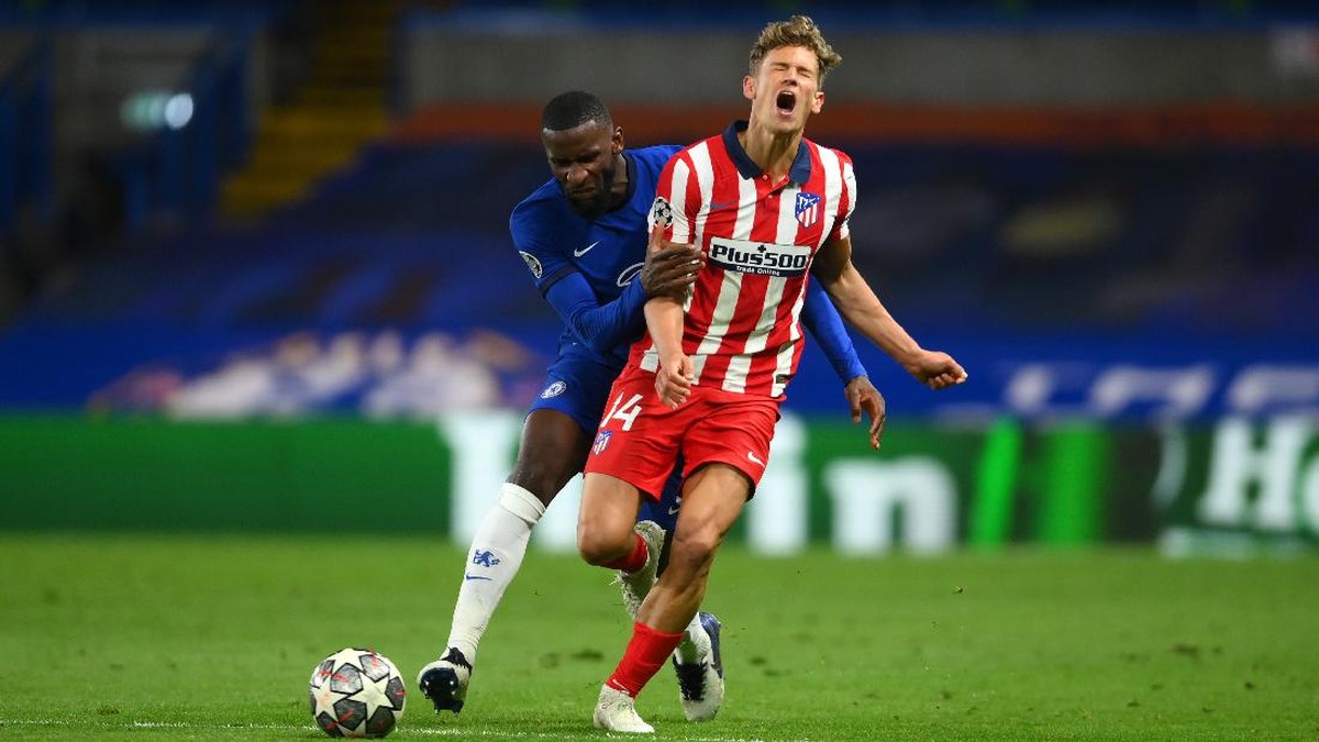 Atletico Madrid dinilai tampil seperti tim Championship melawan Chelsea. (Foto: Getty Images/Mike Hewitt)
