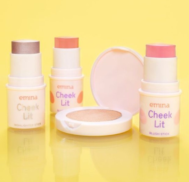 Emina Cheeklit Blush Stick and Highlighter Series / foto: instagram.com/eminacosmetics Emina Cheeklit Blush Stick and Highlighter Series / foto: instagram.com/eminacosmetics