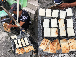 Empuk Wangi Jadah Bakar Pak Sobirin di Pasar Beringharjo Empuk Wangi Jadah Bakar Pak Sobirin di Pasar Beringharjo