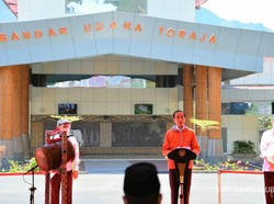 Bandara Toraja Diresmikan Jokowi, Kini ke Makassar Cuma 50 Menit