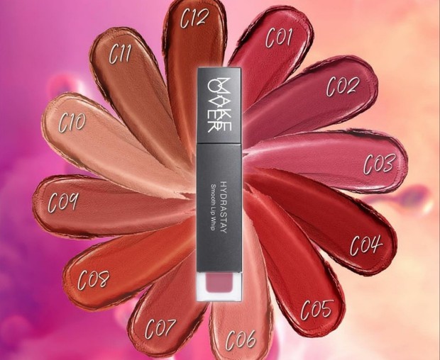 Konsistensinya ringan dan seperti whip cream/Foto: Instagram.com/makeoverid Make Over Hydrastay Smooth Lip Whip