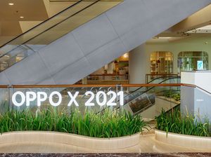 Smartphone Layar Gulung OPPO X 2021 Tampil Perdana di OPPO Gallery