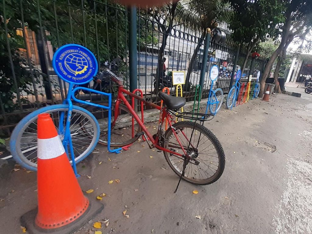 Meski Sepi, #ParkirUntukSepeda Bisa Dukung Budaya Bersepeda di Jakarta
