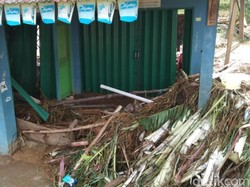 Bendungan Jebol, Dua Rumah dan Sawah di Cianjur Terkena Dampak
