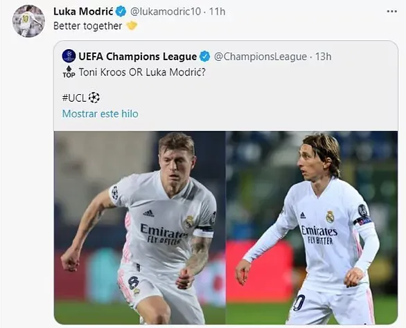 Toni Kroos, Luka Modric
