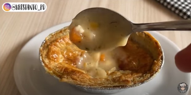 Hasil resep zuppa soup praktis ala Puguh Kristanto.