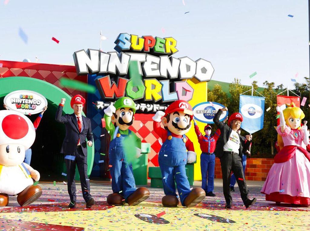 Asyik! Wahana Super Nintendo World Bakal Buka di AS Asyik! Wahana Super Nintendo World Bakal Buka di AS