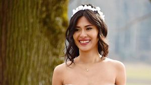 7 Pesona Artis Cantik Filipina Pakai Gaun Pengantin Seharga Rp 89 Ribuan