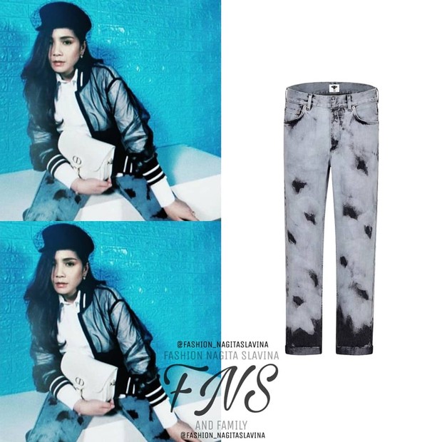 Fashion Nagita Slavina/sumber: Instagram.com/fashion_nagitaslavina Outfit nagita slavina bikin melongo