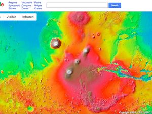 Jalan-jalan ke Mars Pakai Google Maps, Bisa!