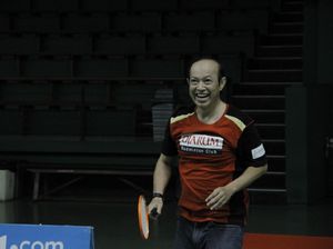 Legenda Badminton Hastomo Arbi Semangati Tim Bulutangkis RI Legenda Badminton Hastomo Arbi Semangati Tim Bulutangkis RI