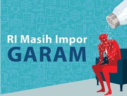 KPPU Sebut Impor Garam Berpotensi Mubazir, Kemenperin Jawab Begini