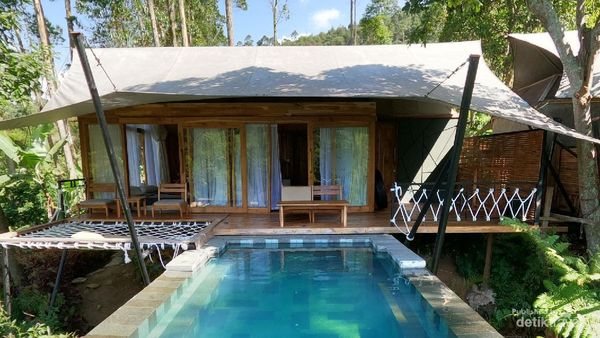 Bagus Banget Glamping di Ciwidey Bandung Ini, Serasa Ubud