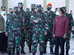 Ke Bali, Panglima Pastikan Vaksinator TNI-Polri Bantu Puskesmas