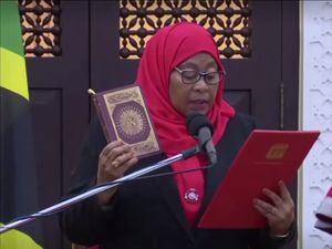 Pertama dalam Sejarah, Tanzania Dipimpin Seorang Wanita